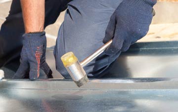 Mainsriddle metal flat roofing repairs